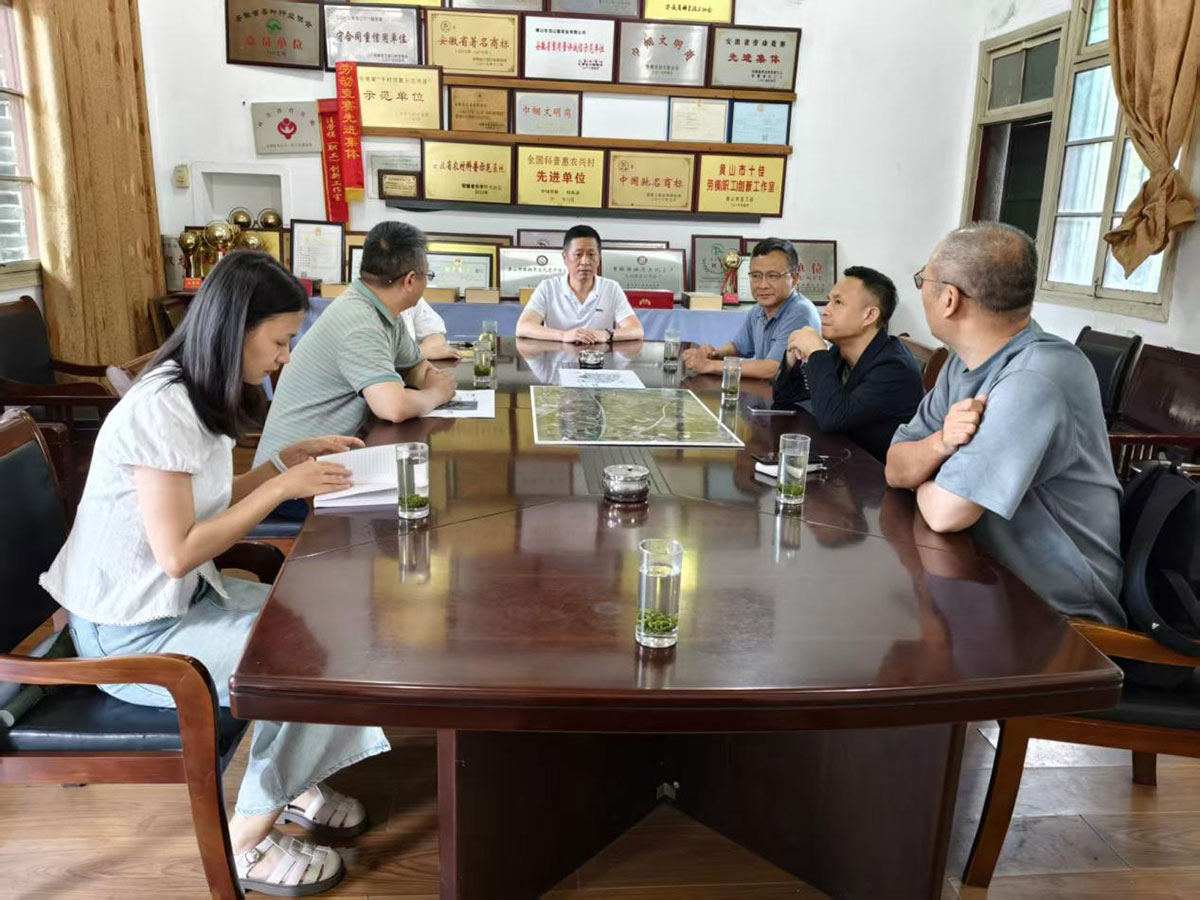 江蘇外聯(lián)采考察團(tuán)到實(shí)驗(yàn)茶場考察，共商茶產(chǎn)業(yè)合作新藍(lán)圖